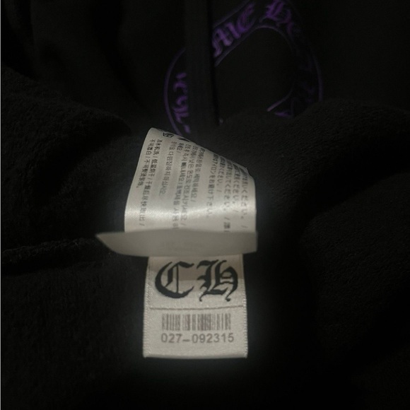 Chrome Hearts Friends and Family Purple Hoodie - Picture 6 of 7